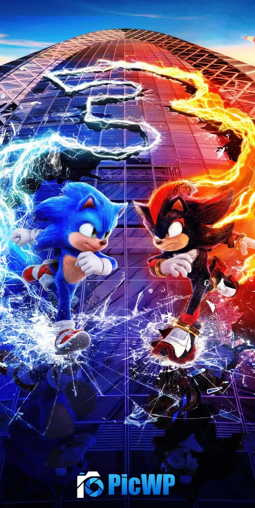 Sonic the Hedgehog 3 Dope 3K Mobile Wallpaper