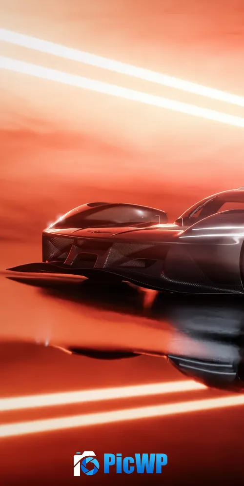Genesis GMR-001 Hypercar 3K Mobile Wallpaper