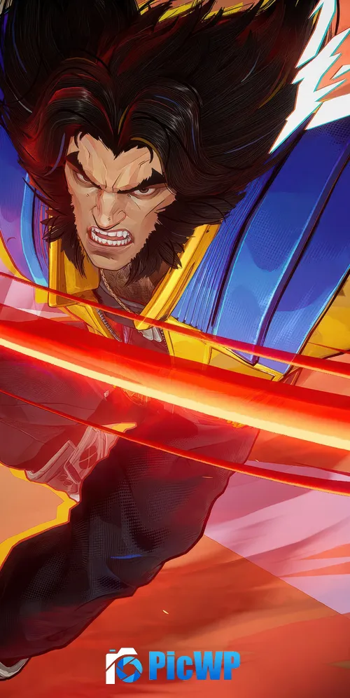 Wolverine Marvel Rivals 3K Mobile Wallpaper