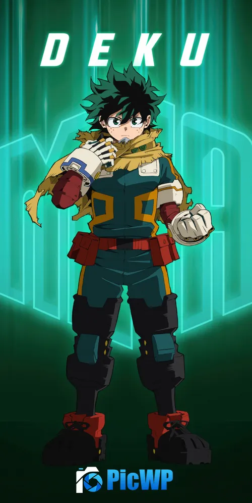 Izuku Midoriya (Deku) My Hero Academia 3K Mobile Wallpaper