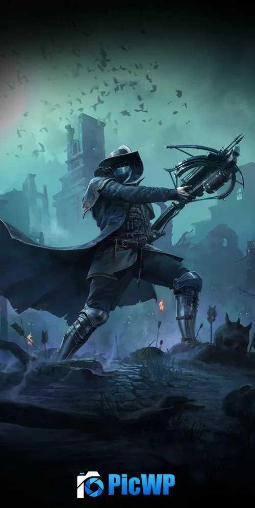 Path of Exile 2 Witchhunter 3K Mobile Wallpaper