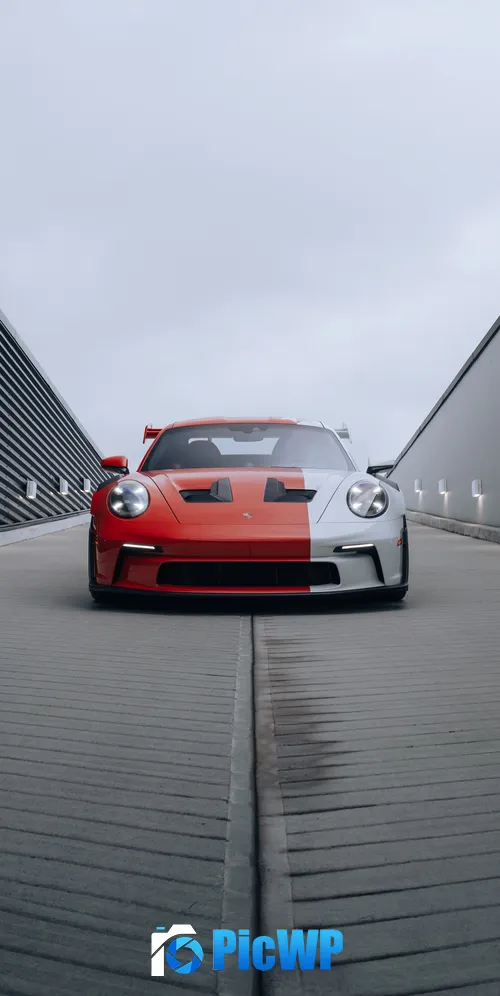 PECTO Porsche 911 GT3 RS 2024 3K Mobile Wallpaper