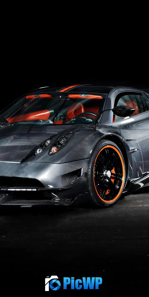 Pagani Huayra BC Hypercar 3K Mobile Wallpaper