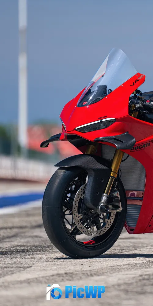 Ducati Panigale V4 3K Mobile Wallpaper