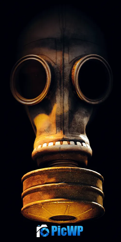 STALKER 2 Gas mask 3K Mobile Wallpaper