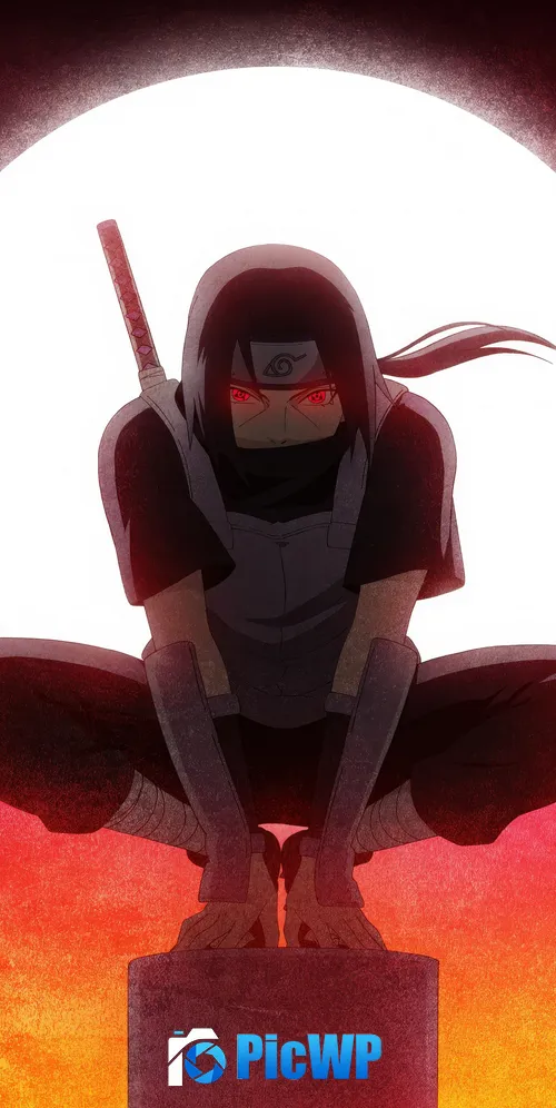 Itachi Uchiha Iconic 3K Mobile Wallpaper