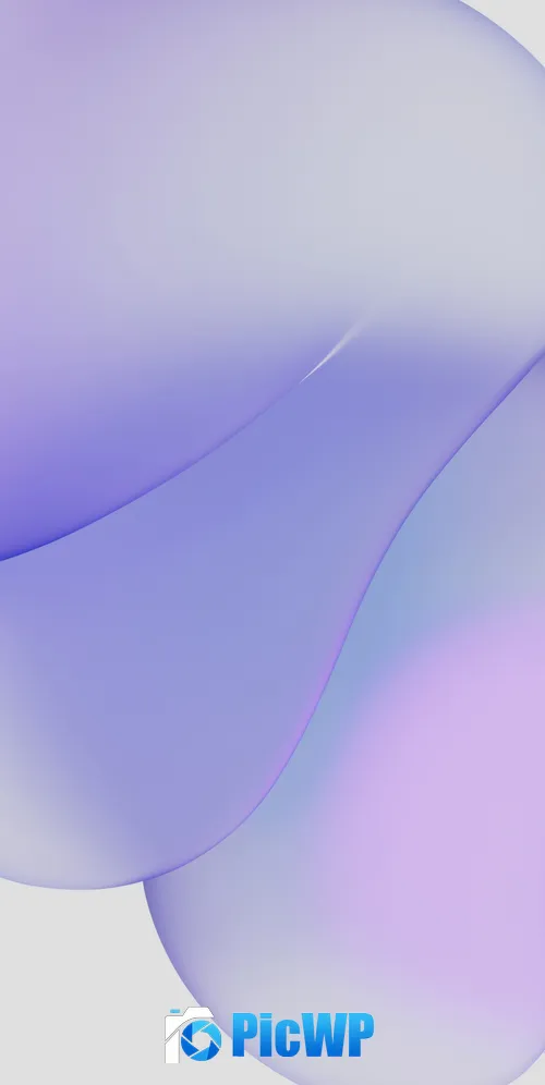 Purple aesthetic Gradient Abstract 3K Mobile Wallpaper