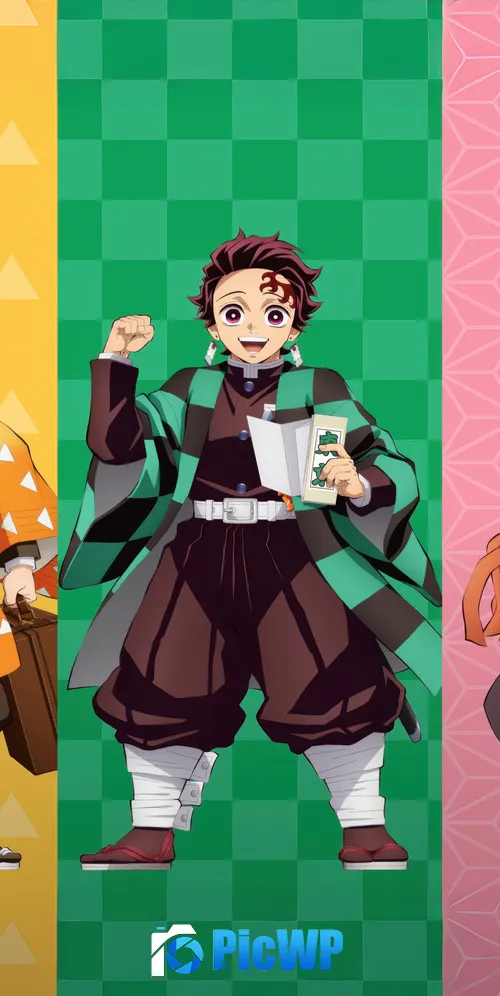 Demon Slayer: Kimetsu no Yaiba Characters 3K Mobile Wallpaper