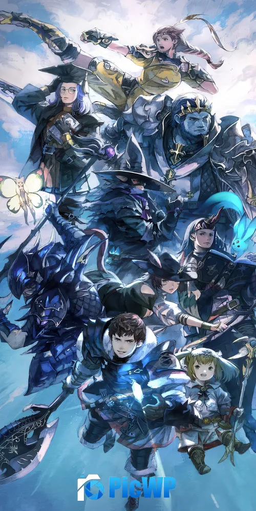 Final Fantasy XIV Mobile game 3K Mobile Wallpaper