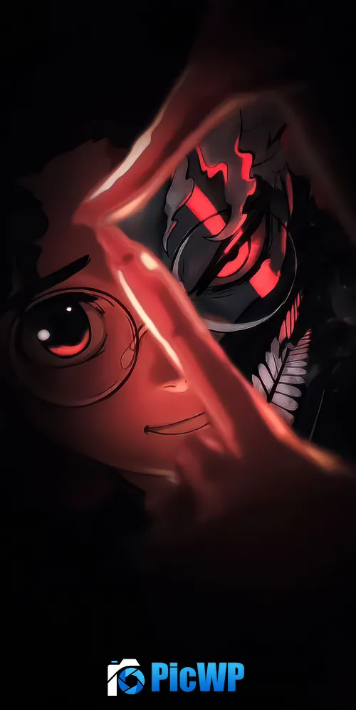 Okarun (Dandadan) Dark aesthetic 3K Mobile Wallpaper