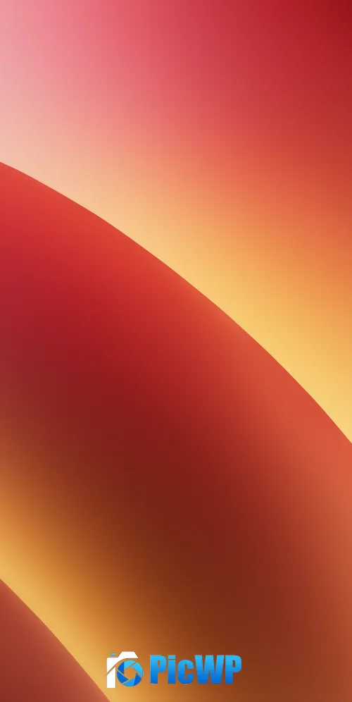 Orange Gradient background 3K Mobile Wallpaper