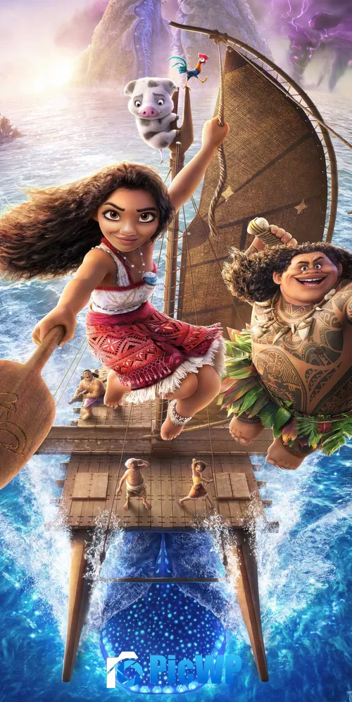 Moana 2 4DX 3K Mobile Wallpaper