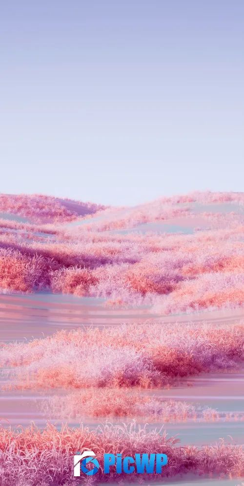 Landscape Pink aesthetic 3K Mobile Wallpaper