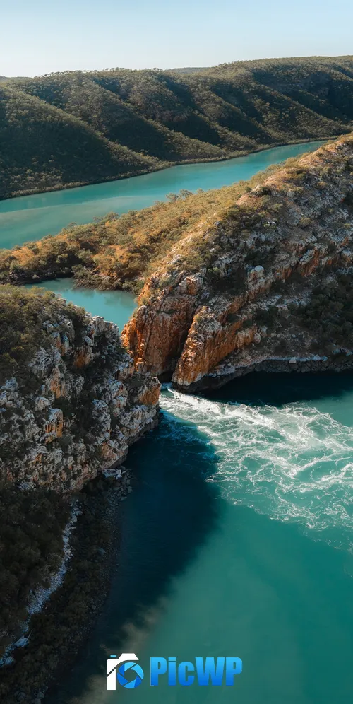 Horizontal Falls Kimberley 3K Mobile Wallpaper