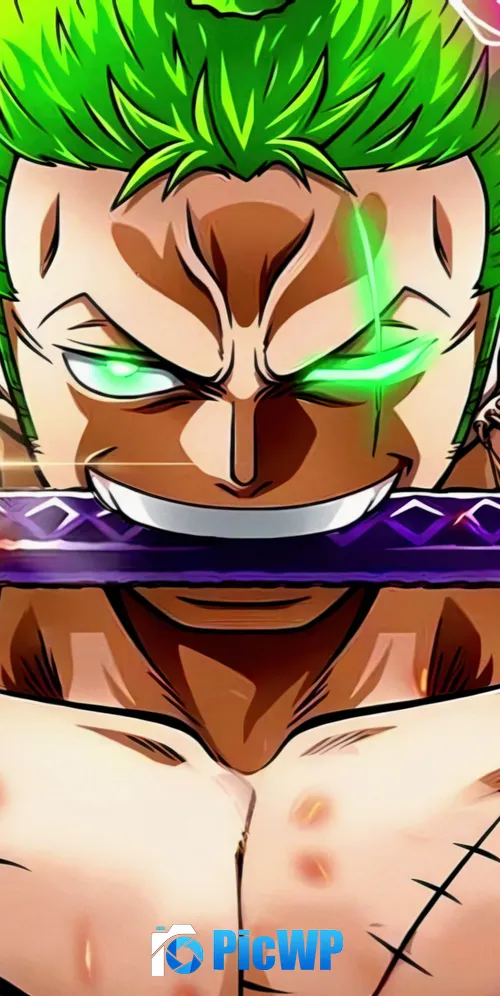 Roronoa Zoro Fearless 3K Mobile Wallpaper