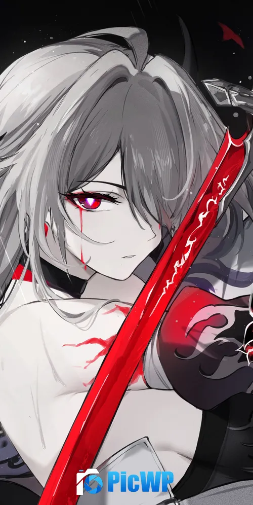 Acheron Honkai: Star Rail 3K Mobile Wallpaper