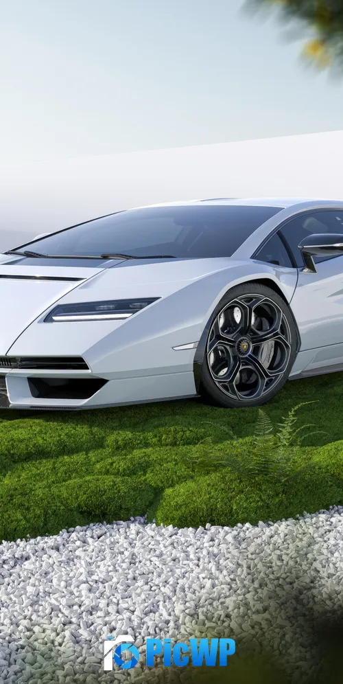 Lamborghini Countach LPI 800-4 CGI 3K Mobile Wallpaper