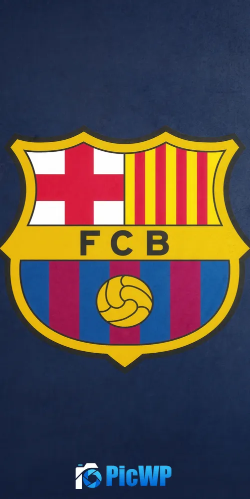 FCB Navy blue background 3K Mobile Wallpaper