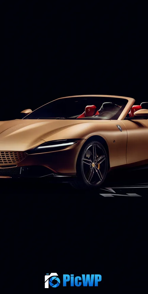 Ferrari Roma Spider Tailor Made 3K Mobile Wallpaper