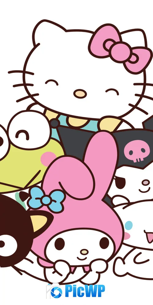 Sanrio Characters 3K Mobile Wallpaper