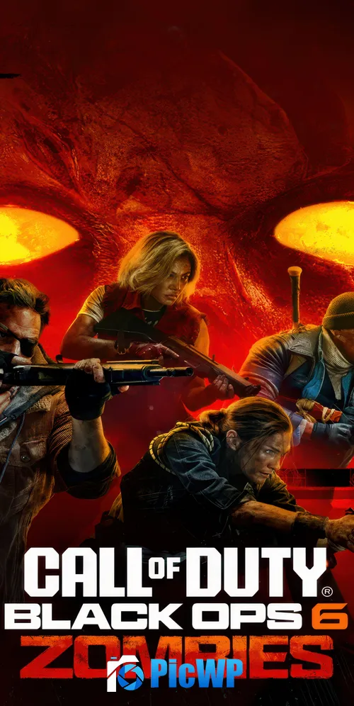Call of Duty: Black Ops 6 Zombies Key Art 3K Mobile Wallpaper