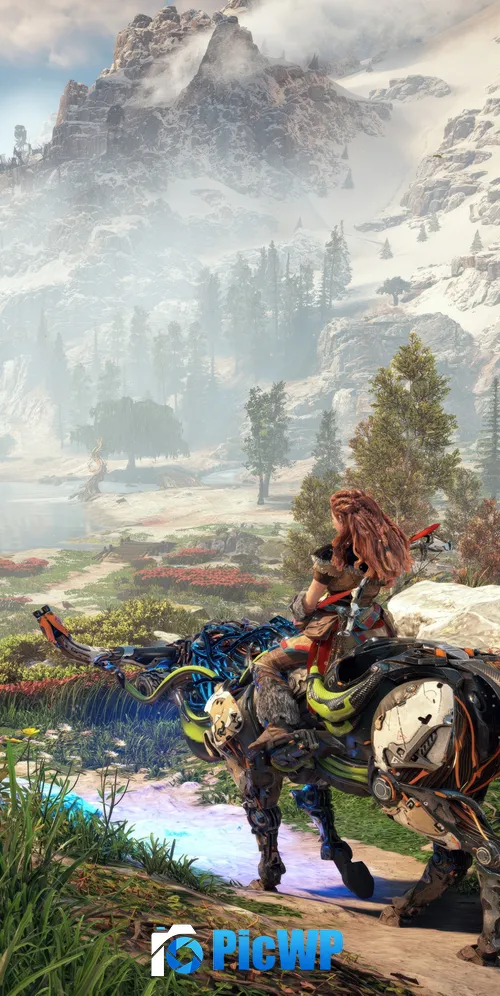 Horizon Zero Dawn Landscape 3K Mobile Wallpaper