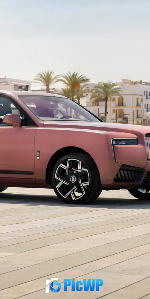 Rolls-Royce Cullinan Black Badge 2024 3K Mobile Wallpaper