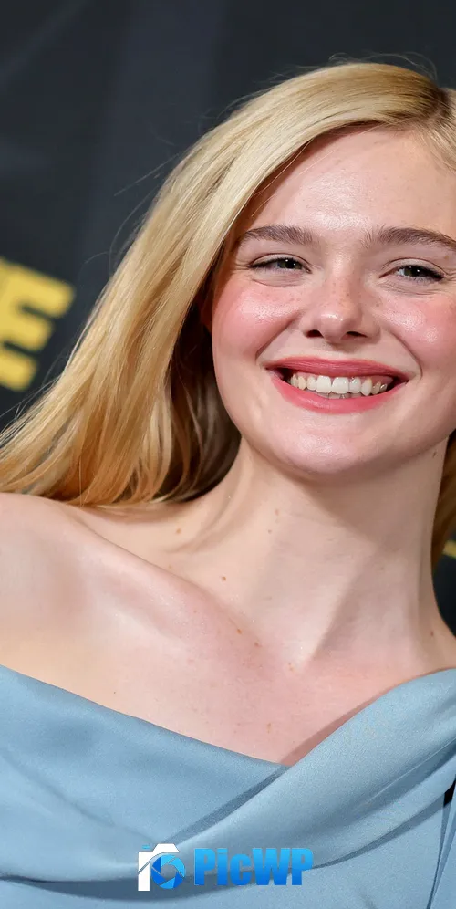 Elle Fanning Astra Film Awards 3K Mobile Wallpaper