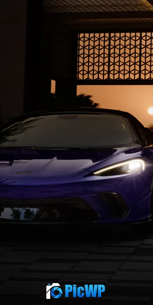 McLaren GTS Night 3K Mobile Wallpaper