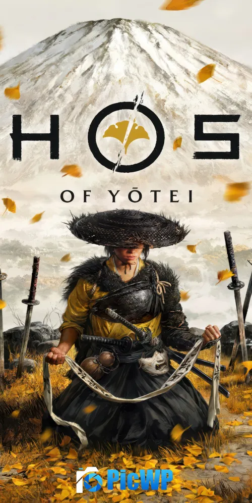 Ghost of Yotei Game Art 3K Mobile Wallpaper