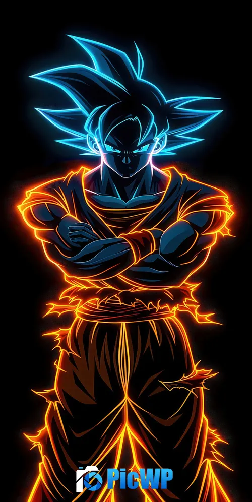Son Goku AMOLED 3K Mobile Wallpaper