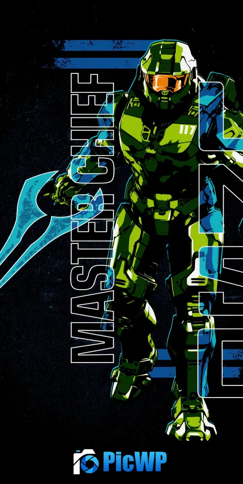 Master Chief AMOLED 3K Mobile Wallpaper