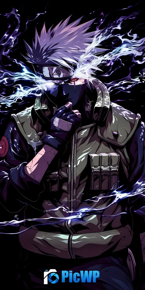 Kakashi Hatake AI art 3K Mobile Wallpaper