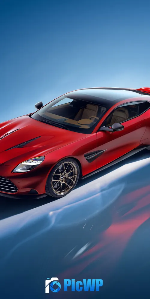 Aston Martin Vanquish Super Sports Car 3K Mobile Wallpaper