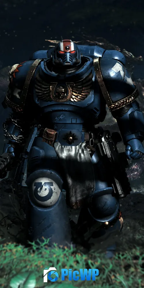 Warhammer 40K Space Marine 2 Ultramarines 3K Mobile Wallpaper