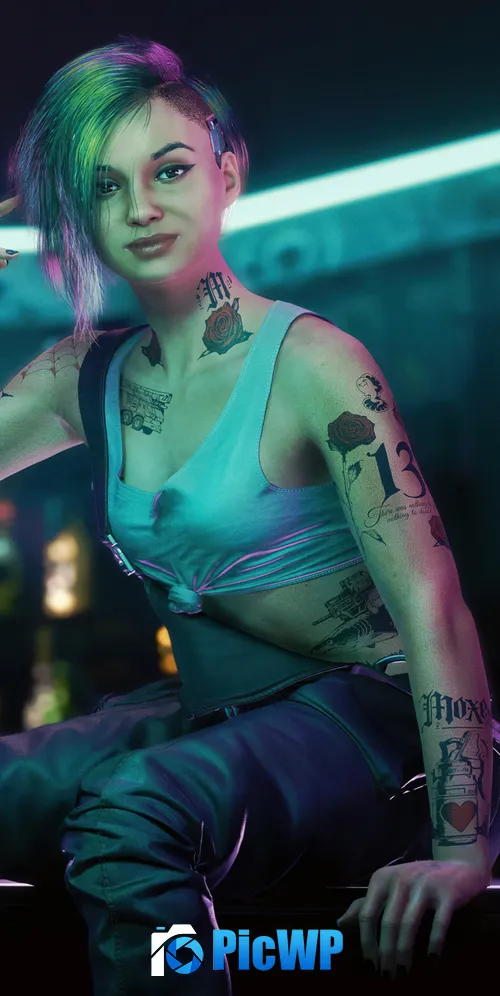 Judy Alvarez Female character 3K Mobile Wallpaper
