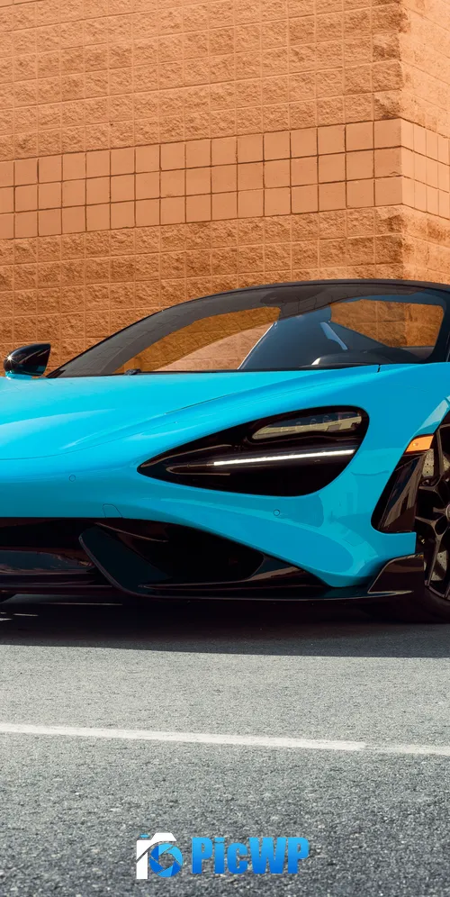 McLaren 765LT Spider Super Sports Car 3K Mobile Wallpaper