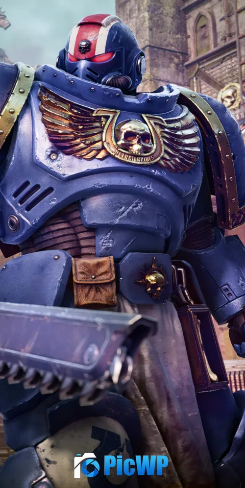 Warhammer 40K Space Marine 2 Screenshot 3K Mobile Wallpaper