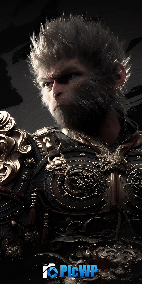 Black Myth: Wukong 3K Mobile Wallpaper