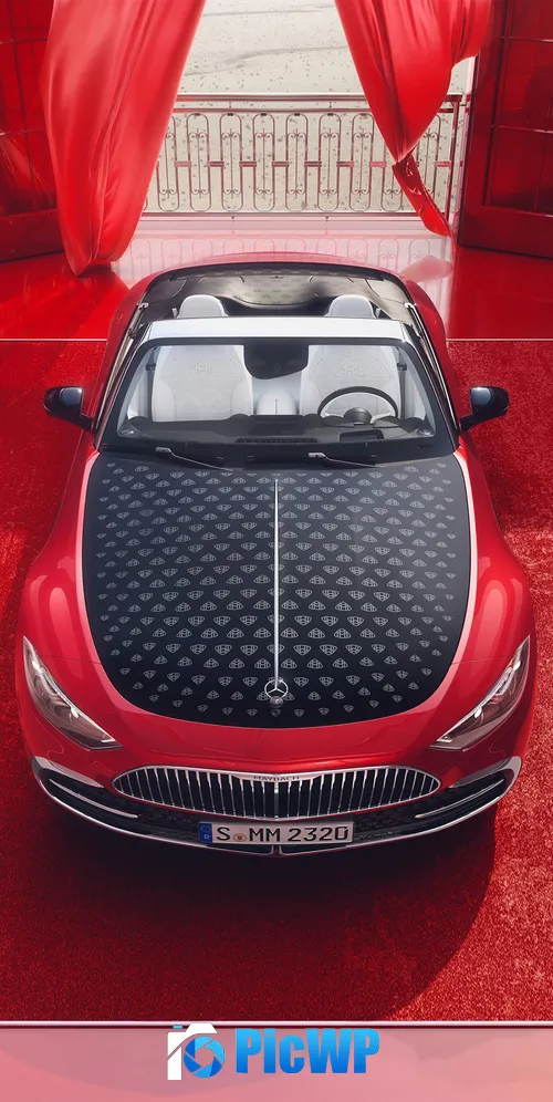 Mercedes-Maybach SL 680 2024 3K Mobile Wallpaper