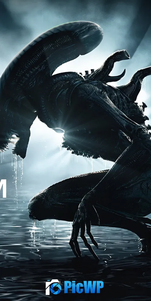 Alien: Romulus Xenomorph 3K Mobile Wallpaper