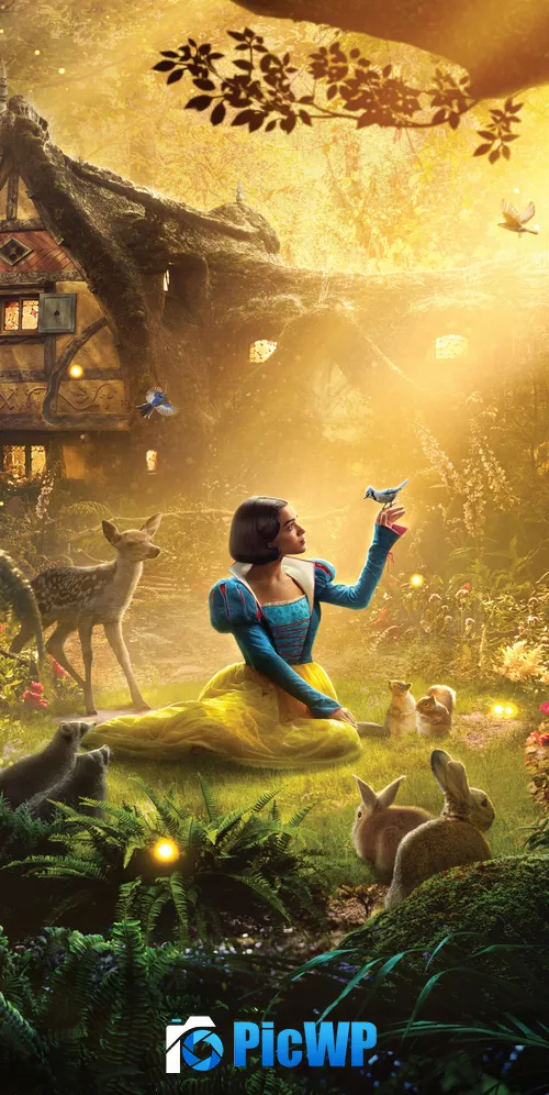 Snow White 3K Mobile Wallpaper