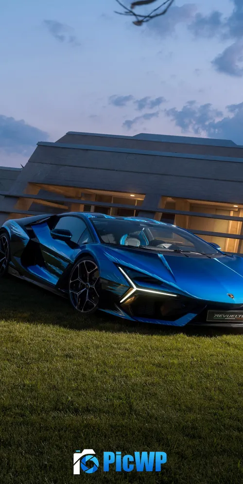 Lamborghini Revuelto Opera Unica Supercar 3K Mobile Wallpaper