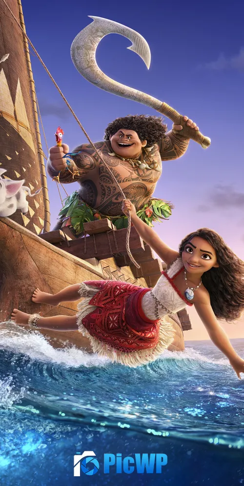 Moana 2 3K Mobile Wallpaper