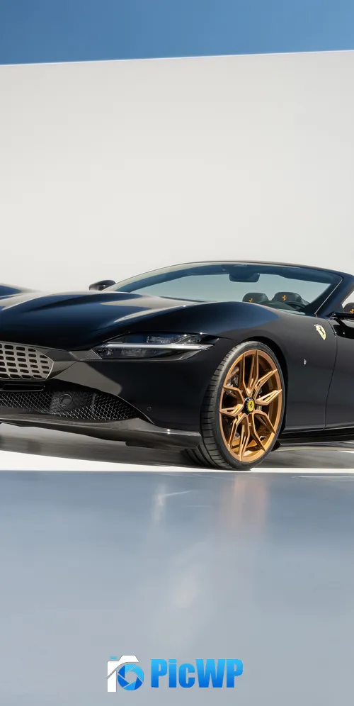 Ferrari Roma Spider Novitec 3K Mobile Wallpaper