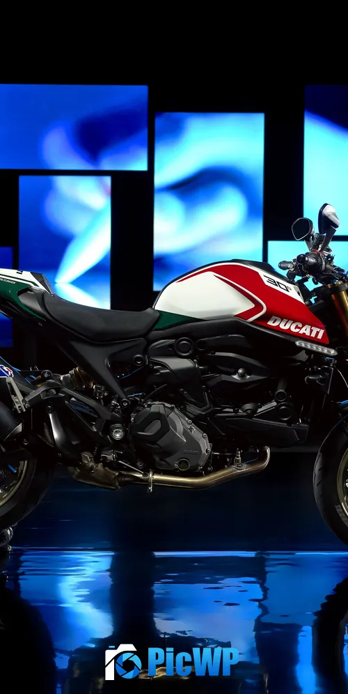 Ducati Monster 30th Anniversario 3K Mobile Wallpaper