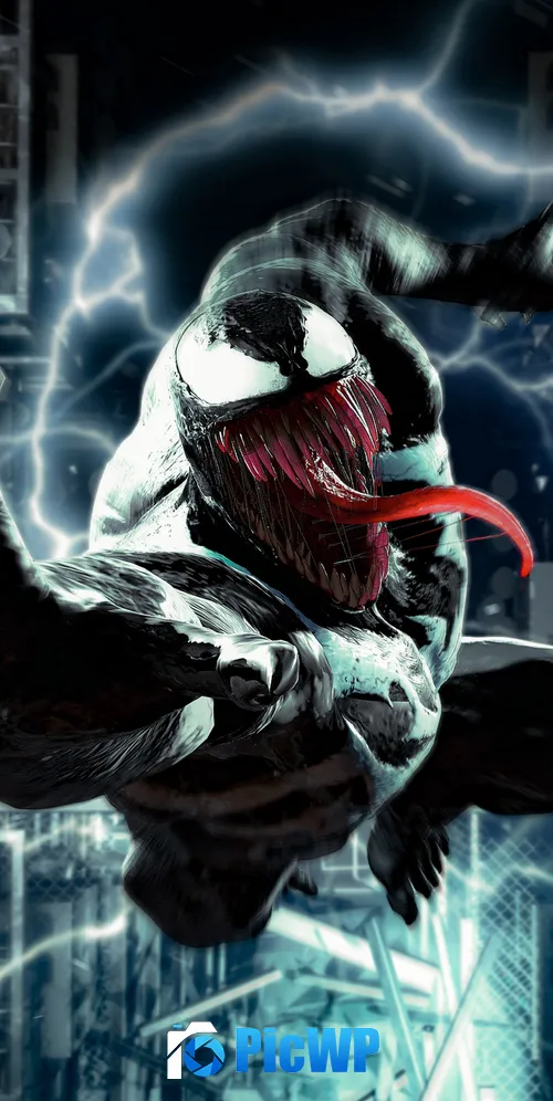 Venom in Spider-Man 2 Game 3K Mobile Wallpaper