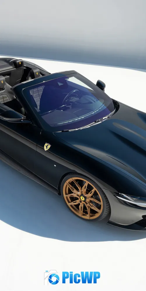 Novitec Ferrari Roma Spider 2024 3K Mobile Wallpaper