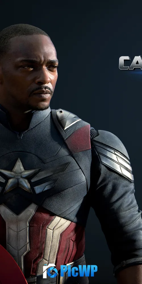 Anthony Mackie Sam Wilson 3K Mobile Wallpaper