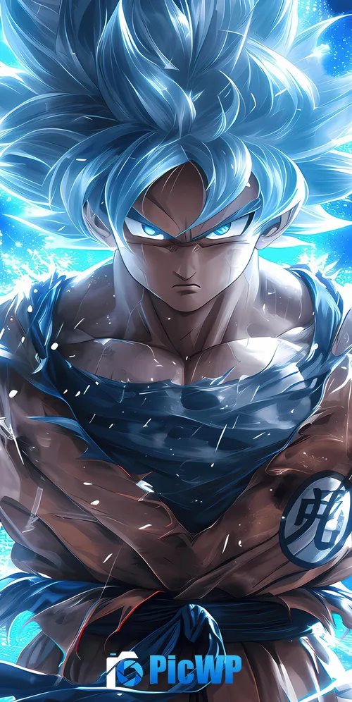 Super Saiyan Blue Son Goku 3K Mobile Wallpaper
